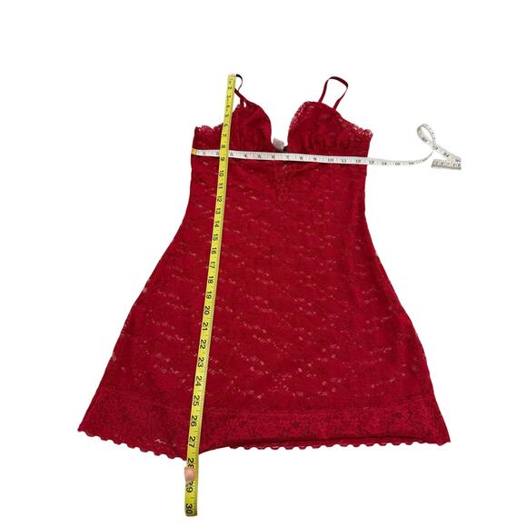 NWT sexy red Rampage lingerie sz M w adjustable straps - Picture 3 of 13